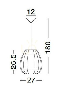 REYNOSA Luces Exclusivas Pendelleuchte LE42950 2 REYNOSA Luces Exclusivas Pendelleuchte LE42950 small 2