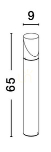 Wegeleuchte Luces Exclusivas BARCA LE71500, Anthrazit, 65 cm, E27 small 3