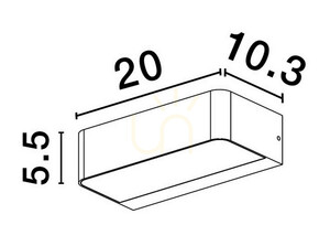 TAPACHULA Luces Exclusivas Außenwandleuchte LE71524 small 2