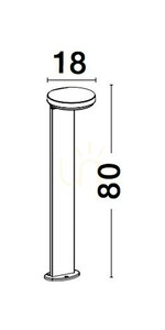 CAMPECHUELA Luces Exclusivas Beleuchtungspfosten LE71568 small 2