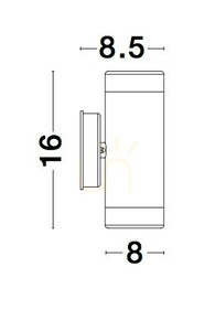 Außenwandleuchte MINATITLAN Luces Exclusivas LE71602 small 2