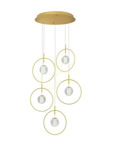 Luces Exclusivas BACATA LE43201 LED-Pendelleuchte in Gold, 32 W, 3000 K small 0