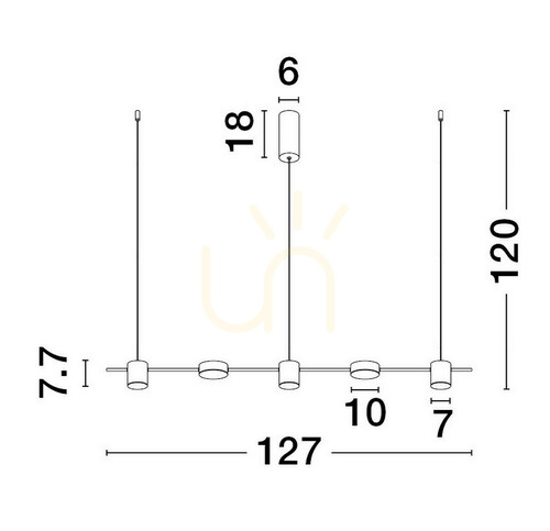 Prüfen ABEL Luces Exclusivas Pendelleuchte LE43206