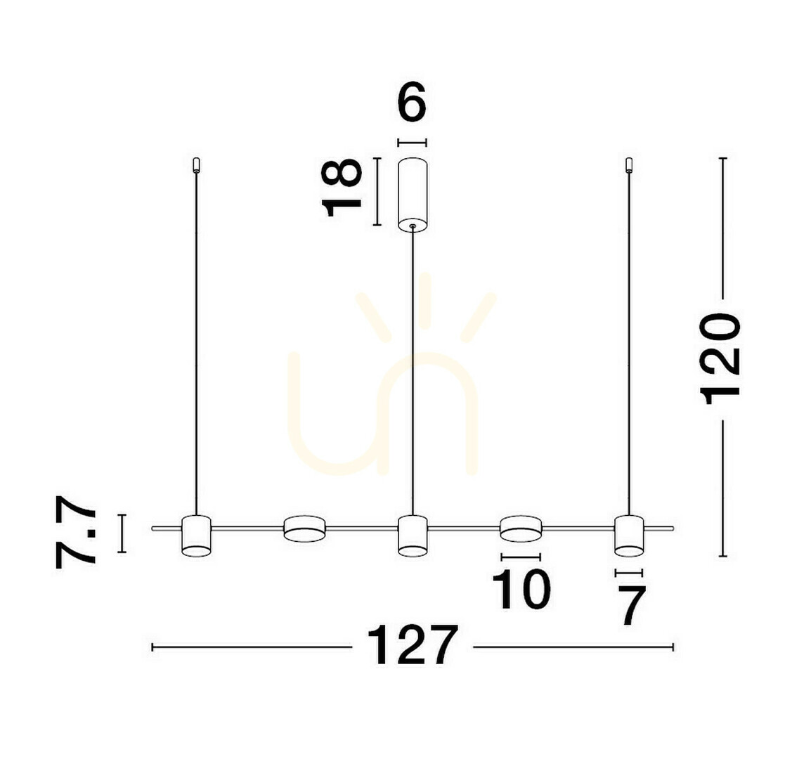 Aussicht ABEL Luces Exclusivas Pendelleuchte LE43206 ABEL Luces Exclusivas Pendelleuchte LE43206