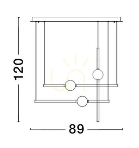 AGIL Luces Exclusivas Pendelleuchte LE43218 small 1