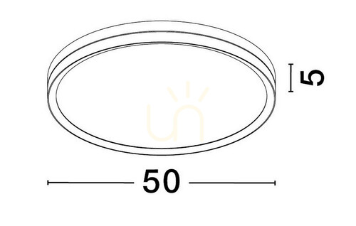 Prüfen Plafond BANE Luces Exclusivas LE43229