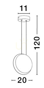 BACA Luces Exclusivas Pendelleuchte LE43230 small 3