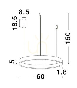 BARI Pendelleuchte von Luces Exclusivas LE43246 small 2