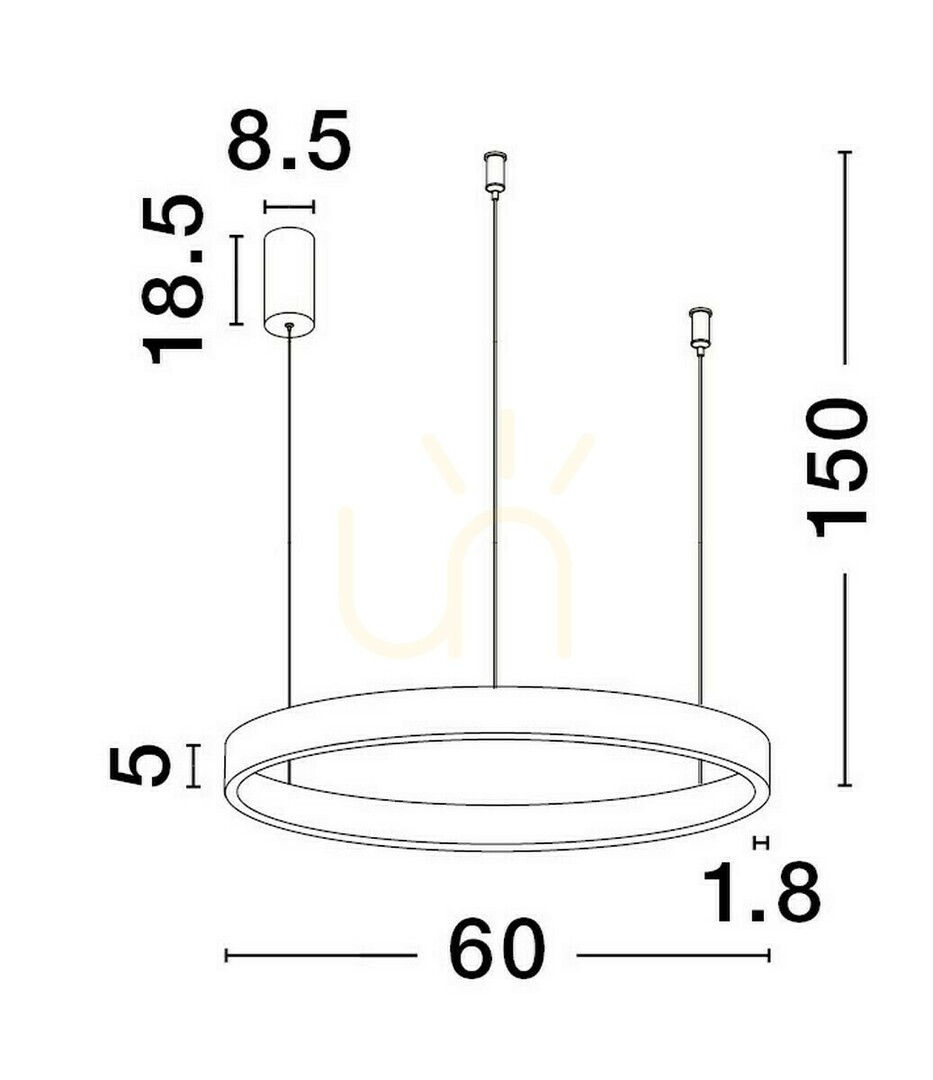 BARI Pendelleuchte von Luces Exclusivas LE43252