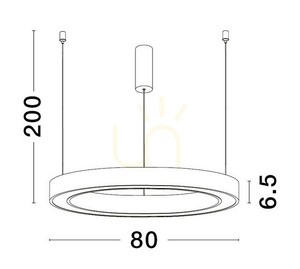 BARI Pendelleuchte von Luces Exclusivas LE43275 small 1