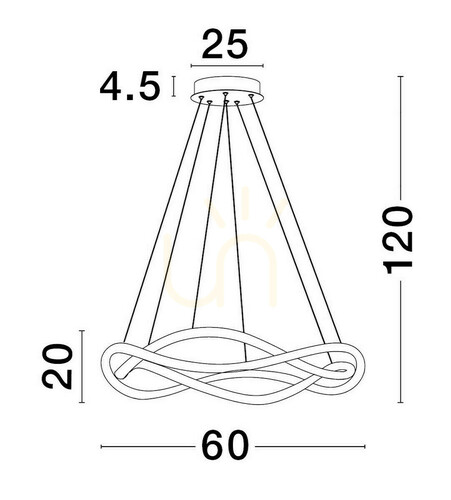 Prüfen CHAPA Luces Exclusivas Plafond LE43293