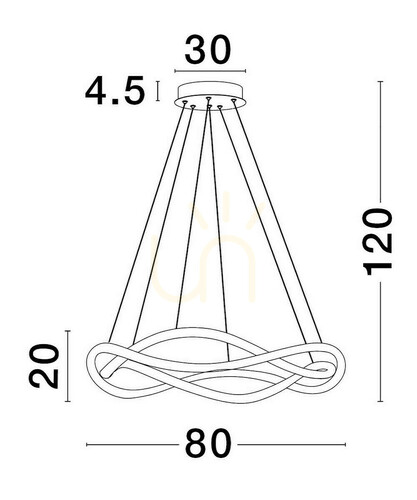 Prüfen CHAPA Luces Exclusivas Plafond LE43294