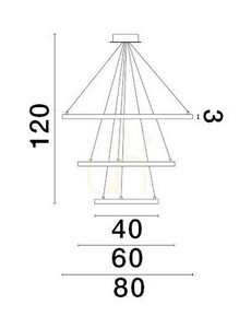 IRUN Luces Exclusivas Pendelleuchte LE43301 small 1