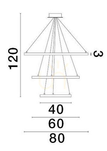 Prüfen IRUN Luces Exclusivas Pendelleuchte LE43304