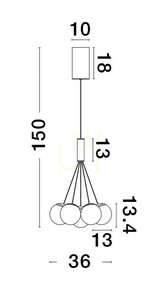 ABALA Luces Exclusivas Pendelleuchte LE43309 2 ABALA Luces Exclusivas Pendelleuchte LE43309 small 2