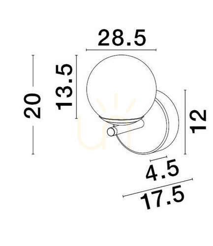Prüfen ABALA Luces Exclusivas Wandleuchte LE43310