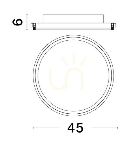 Prüfen Plafond ACALA Luces Exclusivas LE43324