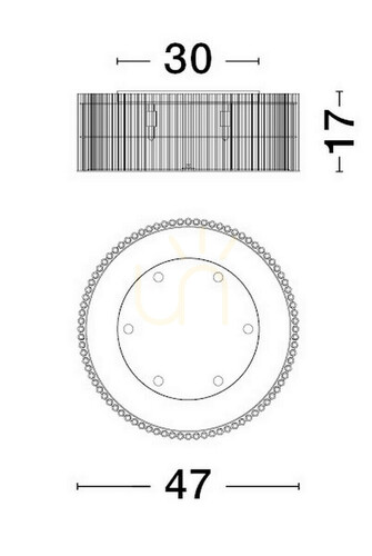 Prüfen Plafond ACTUN Luces Exclusivas LE43342