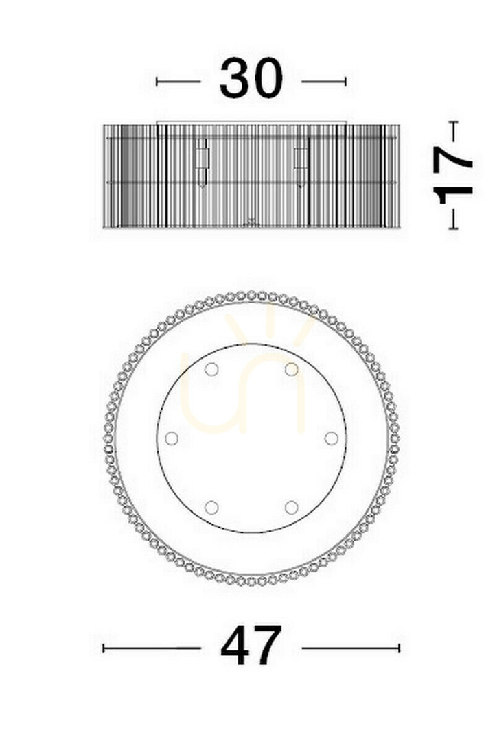 Aussicht Plafond ACTUN Luces Exclusivas LE43342 Plafond ACTUN Luces Exclusivas LE43342