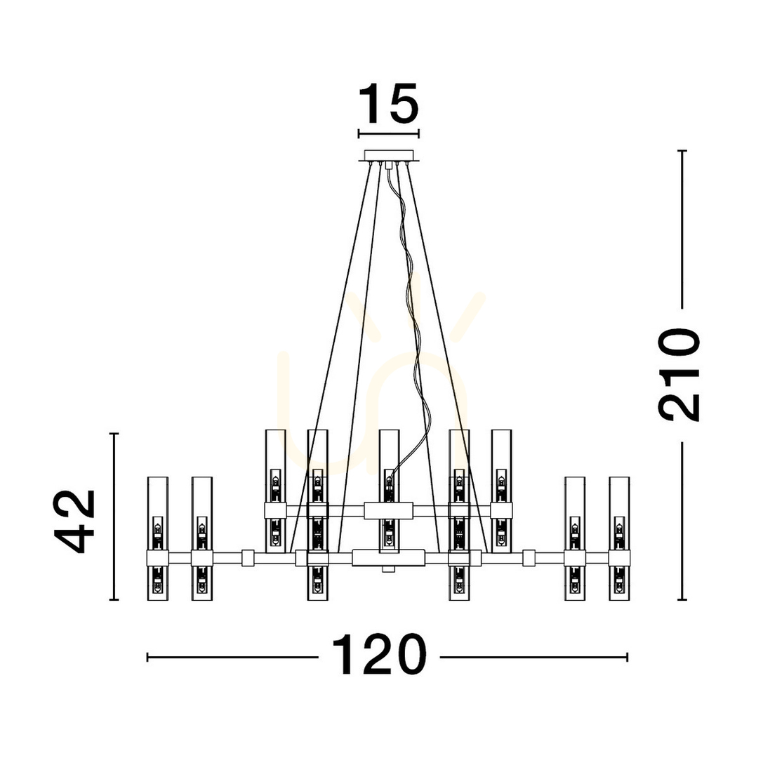 Vorschau ACUNA Luces Exclusivas Pendelleuchte LE43347 ACUNA Luces Exclusivas Pendelleuchte LE43347