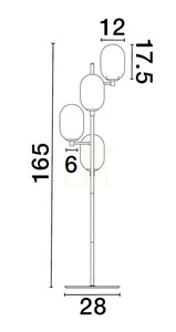 BADESI Luces Exclusivas Stehleuchte LE43354 small 1