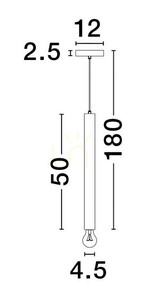 BAJAN Luces Exclusivas Pendelleuchte LE43382 small 1