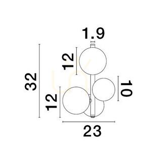 PARLA Luces Exclusivas Wandleuchte LE43389 2 PARLA Luces Exclusivas Wandleuchte LE43389 small 2