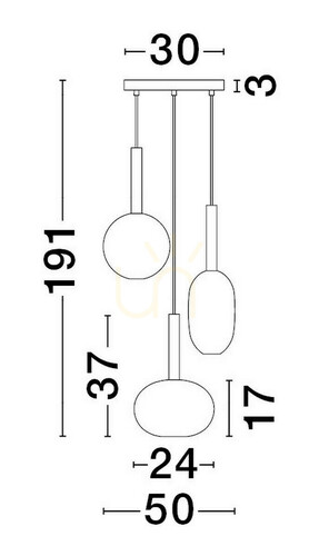 Prüfen BAJOS Luces Exclusivas Pendelleuchte LE43394
