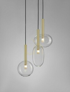 Pendelleuchte BAJOS Luces Exclusivas 3xG9 gold Ø50 cm LE43394 small 2