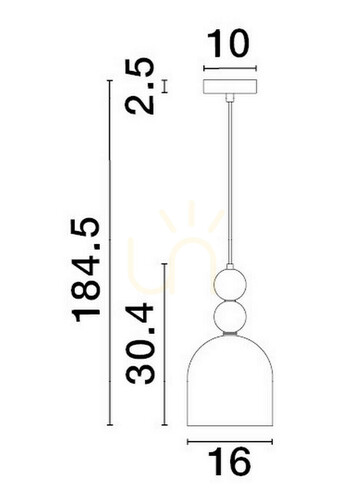 Prüfen BALAM Pendelleuchte von Luces Exclusivas LE43396