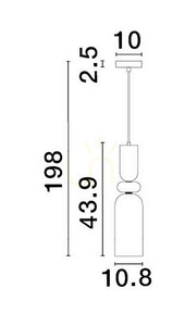 BALAM Pendelleuchte von Luces Exclusivas LE43399 2 BALAM Pendelleuchte von Luces Exclusivas LE43399 small 2
