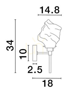 BALUN Wandleuchte von Luces Exclusivas LE43404 small 2