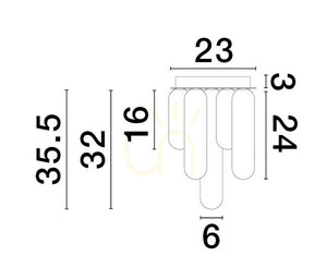 Plafond BALDE Luces Exclusivas LE43408 small 2