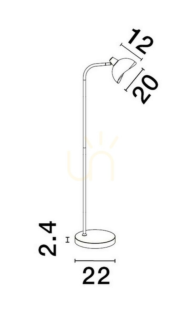 Aussicht BANAC Luces Exclusivas Stehleuchte LE43427 BANAC Luces Exclusivas Stehleuchte LE43427
