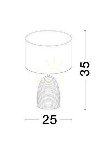 Prüfen CUATRO Luces Exclusivas Tischleuchte LE43439