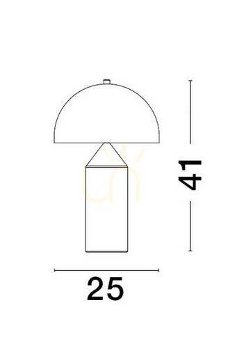 Prüfen ABABAY Luces Exclusivas Tischlampe LE43444