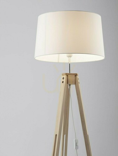 Prüfen Luces Exclusivas ABOCHO Dreibein-Stehleuchte weiß 145 cm E27 LE43445