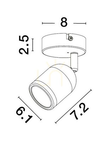 Prüfen ACALAN Luces Exclusivas Wandleuchte LE43447