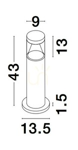 SALSIPUEDES Lichtmast von Luces Exclusivas LE73507 2 SALSIPUEDES Lichtmast von Luces Exclusivas LE73507 small 2