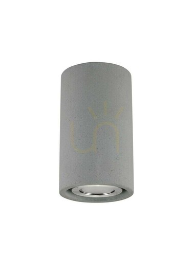 Prüfen ACHLUM Außen-Deckenleuchte LED 5W 200lm 3000K IP65 Zement grau Ø9 cm LE73515 Luces Exclusivas