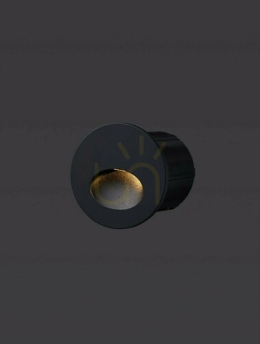 Prüfen BACAME Wandeinbauleuchte Luces Exclusivas LE73567 schwarz 3 W 3000 K IP54