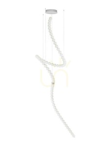 LED-Pendelleuchte MOCA Luces Exclusivas LE43460 Chrom 79 cm small 0