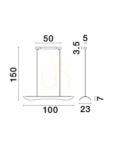 COLIMA Pendelleuchte von Luces Exclusivas LE43482 small 3