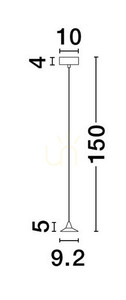 ACULA Luces Exclusivas Pendelleuchte LE43493 small 3
