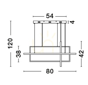BALDO Luces Exclusivas Pendelleuchte LE43526 small 2