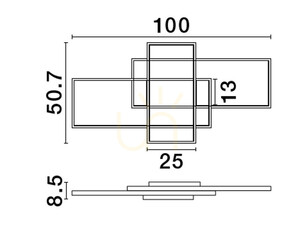 Plafond BALDO Luces Exclusivas LE43528 1 Plafond BALDO Luces Exclusivas LE43528 small 1