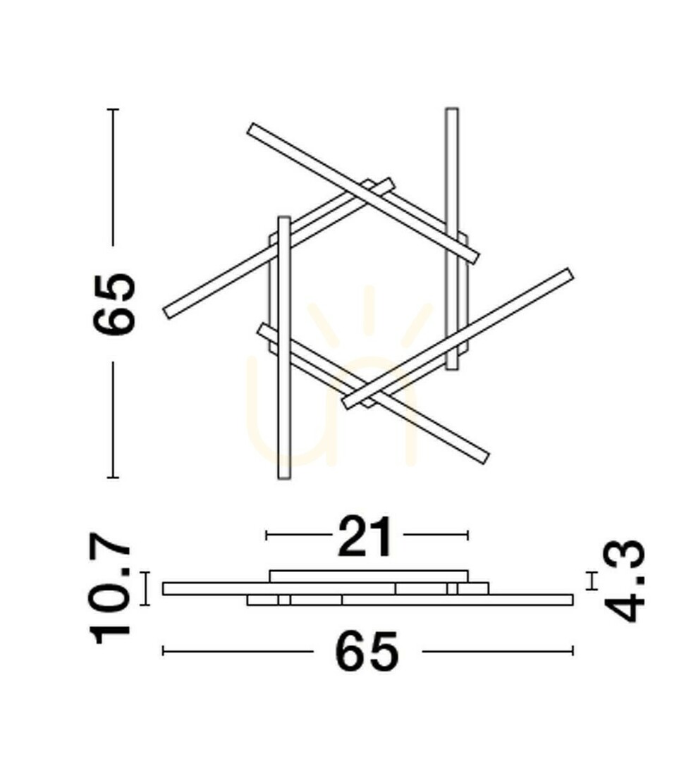 Anzeige Plafond BALTA Luces Exclusivas LE43530 Plafond BALTA Luces Exclusivas LE43530