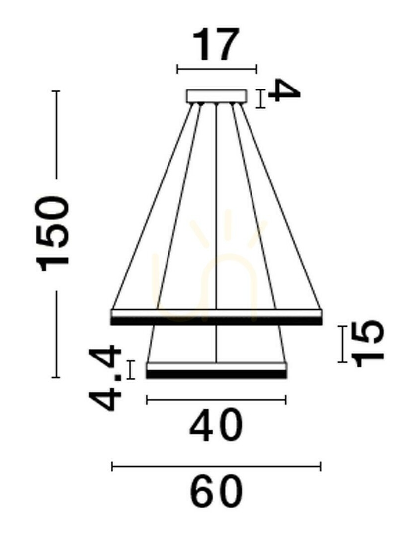 Aussicht ACACIO Pendelleuchte von Luces Exclusivas LE43557 ACACIO Pendelleuchte von Luces Exclusivas LE43557