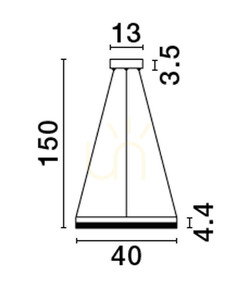ACACIO Pendelleuchte von Luces Exclusivas LE43559 small 2
