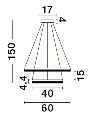 Prüfen ACACIO Pendelleuchte von Luces Exclusivas LE43561